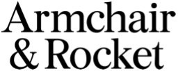 armchair and rocket logo